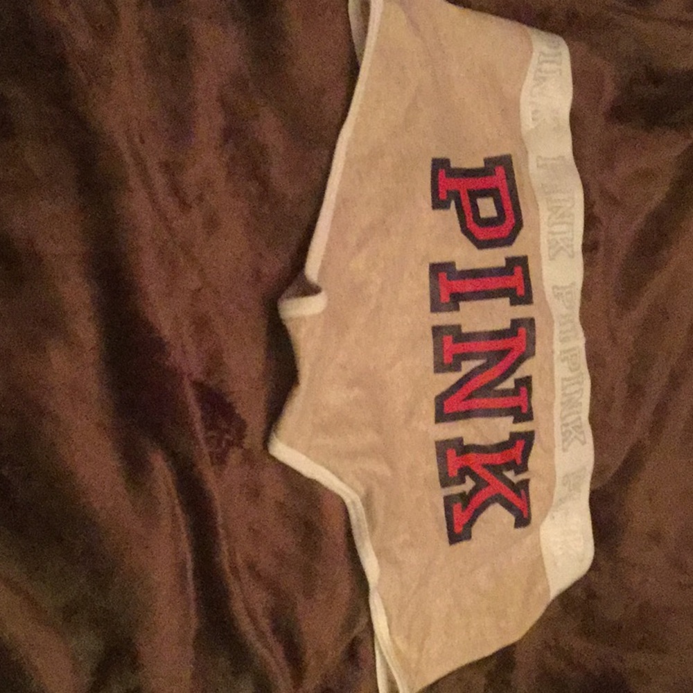 Pink logo boy short